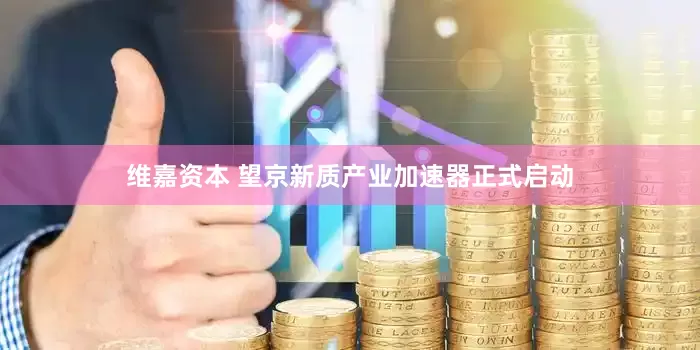 维嘉资本 望京新质产业加速器正式启动