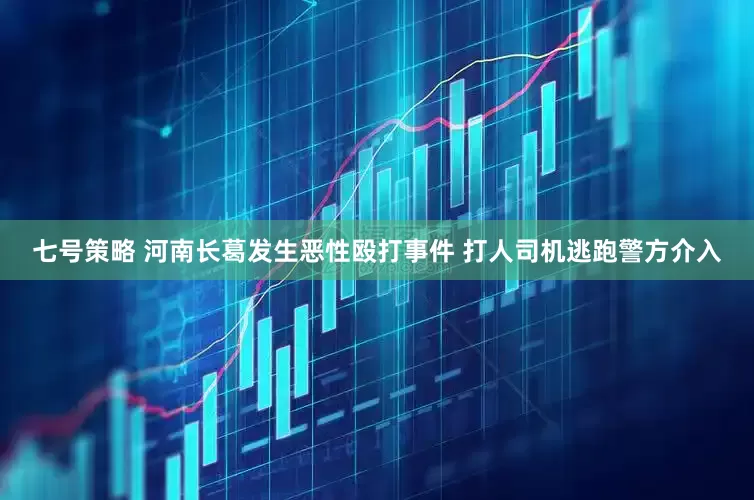 七号策略 河南长葛发生恶性殴打事件 打人司机逃跑警方介入