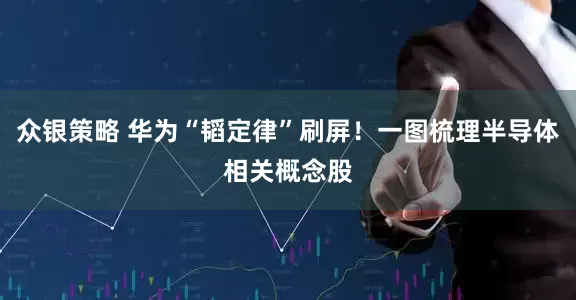 众银策略 华为“韬定律”刷屏!一图梳理半导体相关概念股